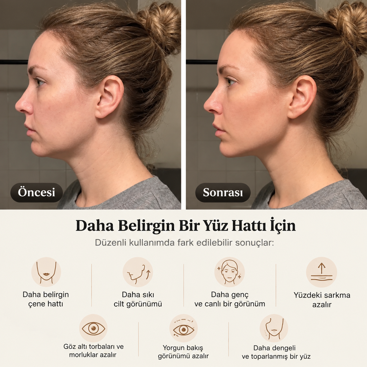 Nefeza™ Yüz Bakım Fırçası | Doğal Kıl, Günlük Cilt Ritüeli
