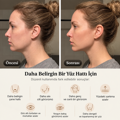 Nefeza™ Yüz Bakım Fırçası | Doğal Kıl, Günlük Cilt Ritüeli